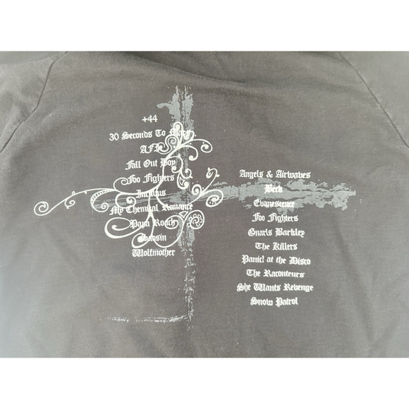 Vintage 2006 KROQ Almost Acoustic Xmas Hoodie American Apparel M Foo Fighters - Picture 4 of 14